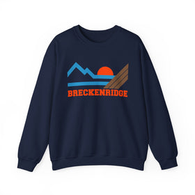Buy navy Breckenridge, Colorado Sweatshirt - Mountain Breckenridge Crewneck Sweatshirt
