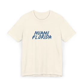 Miami T-Shirt | 100% Cotton Retro Florida Tee - 0