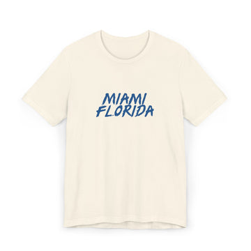 Miami T-Shirt | 100% Cotton Retro Florida Tee - 0