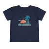 Fort Lauderdale, Florida Toddler T-Shirt - Retro Palm Tree Toddler Fort Lauderdale Shirt