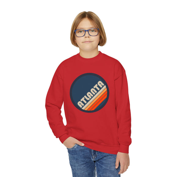 Atlanta, Georgia Youth Crewneck Sweatshirt - Unisex Kid's Atlanta, Georgia Sweatshirt
