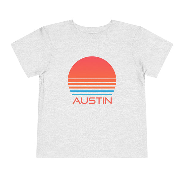 Austin, Texas Toddler T-Shirt - Retro 80s Toddler Austin Shirt