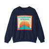 Retro Steamboat, Colorado Sweatshirt, Mountain Sun Design, Unisex Crewneck, Gift for Outdoorsy Friends, Vintage Steamboat, Colorado Jumper