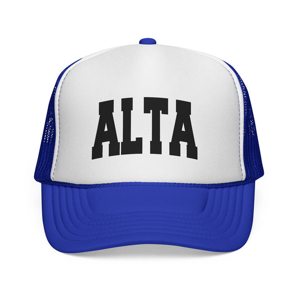 Alta, Utah Collegiate Style Trucker Hat