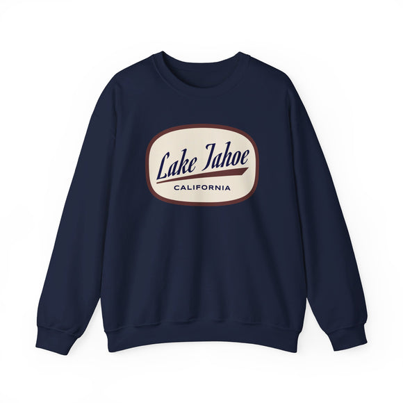 Lake Tahoe, California Sweatshirt - Unisex Retro Crewneck Lake Tahoe Sweatshirt