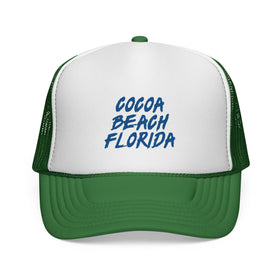 Buy green Cocoa Beach Trucker Cap | Florida Hat