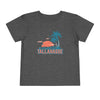 Tallahassee, Florida Toddler T-Shirt - Retro Palm Tree Toddler Tallahassee Shirt