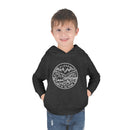 Alaska Toddler Hoodie - State Design Unisex Alaska Toddler Sweatshirt-7