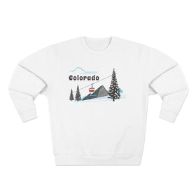 Premium Colorado Sweatshirt Unisex Crewneck, Premium Sweatshirt, Crewneck Jumper, Ski Resort Apparel
