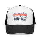 Whitefish, Montana Après-ski Trucker Hat — Foam Mesh Cap-2