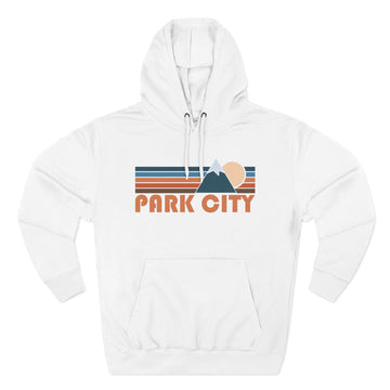 Park City, Utah Hoodie - Retro Mountain Unisex Sweatshirt - 0