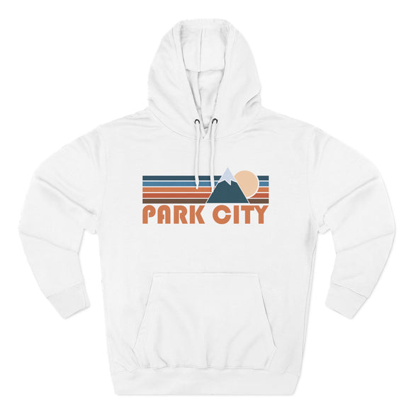 Park City, Utah Hoodie - Retro Mountain Unisex Sweatshirt