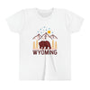 Wyoming Youth T-Shirt - Unisex Kids Wyoming Shirt