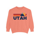 Utah Mountain Stripes Sweatshirt | Comfort Colors - 100% Cotton-4