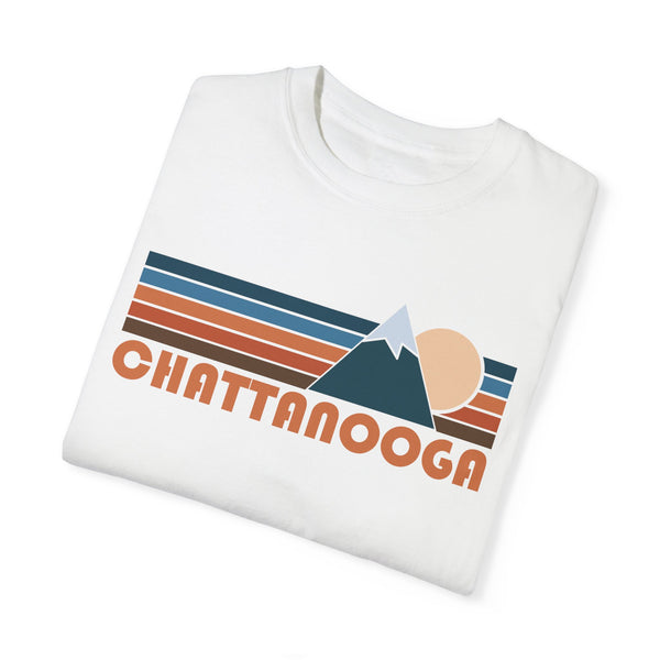 Chattanooga, Tennessee Graphic Tee, Comfort Colors Retro Unisex Chattanooga T shirt, Mountain Adventure Shirt