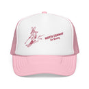 North Conway, New Hampshire Ski Bunny Foam Trucker Hat-6
