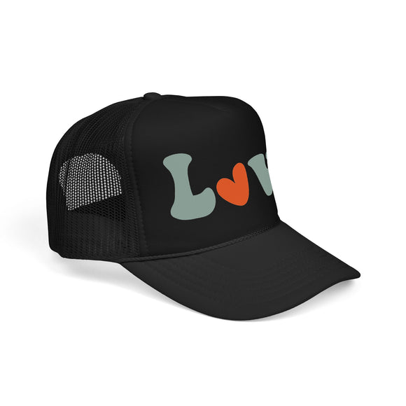 Love Trucker Hat Boho