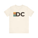 Washington, DC tee - DC t shirt retro stripes-1
