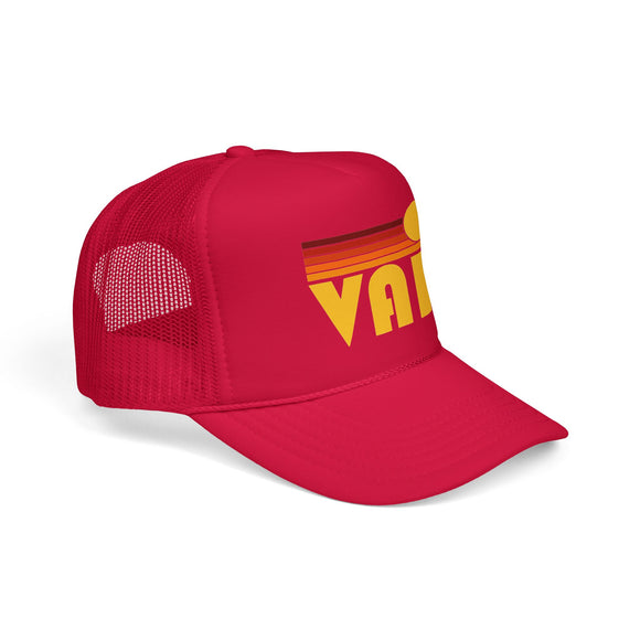 Vail, Colorado Retro Sunset Trucker Hat