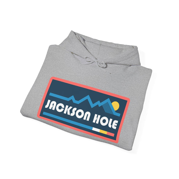 Jackson Hole, Wyoming Hoodie - Unisex Sun Jackson Hole Hoodie Graphic Sweatshirt