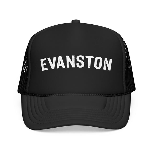 Evanston, Illinois Trucker Hat - Foam Evanston Cap