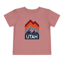 Utah Toddler T-Shirt - Retro Palm Tree Unisex Toddler Utah Shirt-1