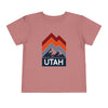 Utah Toddler T-Shirt - Retro Palm Tree Unisex Toddler Utah Shirt