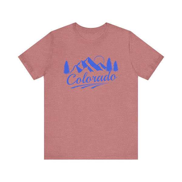 Colorado T-Shirt Retro - Adult Unisex Mountain Colorado T Shirt