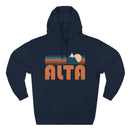 Alta, Utah Hoodie - Retro Mountain Unisex Sweatshirt-7
