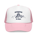 Michigan Ski Babe Trucker Hat — Foam Mesh Cap-1
