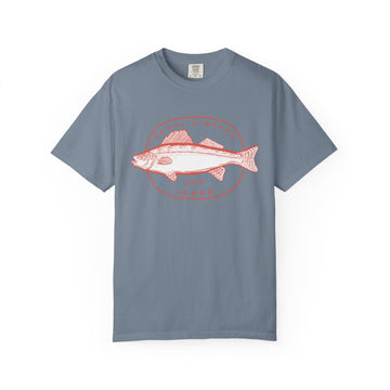 Coeur d Alene, Idaho Tee, Comfort Colors 100% Cotton Fishing T shirt - 0
