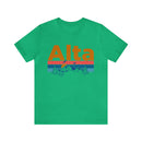Alta, Utah Shirt - Mountain Sunset Unisex Alta T-Shirt-4