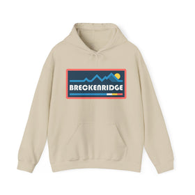 Breckenridge, Colorado Hoodie - Unisex Sun Breckenridge Hoodie Graphic Sweatshirt - 0