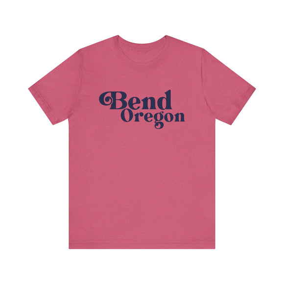 Bend, Oregon Graphic Tee, Casual T-Shirt, Vintage Style Shirt
