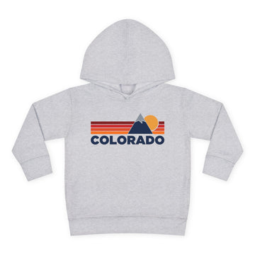 Colorado Toddler Hoodie - Unisex Mountain Pullover Sweatshirt, Kids Hooded Jumper, Colorado Souvenir - 0