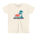 Anna Maria Island, Florida Youth Shirt - Retro Palm Tree Anna Maria Island Kid's T-Shirt-1