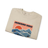 Jackson Hole, Wyoming Sweatshirt Retro Mountains, Jackson Hole Unisex Graphic Crewneck