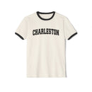 Charleston, South Carolina Cotton Ringer Graphic Tee - Unisex Charleston T Shirt, Vintage Style Tee, Men's/Women's Tee-2