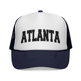 Buy dark-navy Atlanta, Georgia Collegiate Style Trucker Hat