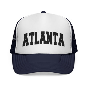 Buy dark-navy Atlanta, Georgia Collegiate Style Trucker Hat