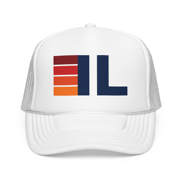 Illinois Trucker Hat - IL Abbr retro cap