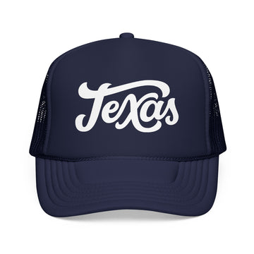 Buy dark-navy Texas Trucker Hat - Texas Cap