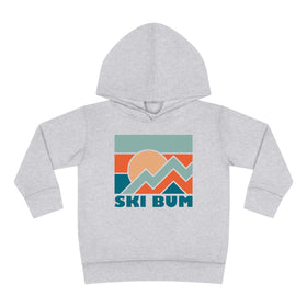 Ski Bum Toddler Hoodie - Unisex Ski Bum Toddler Sweatshirt