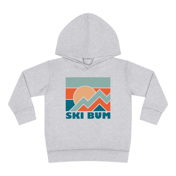 Ski Bum Toddler Hoodie - Unisex Ski Bum Toddler Sweatshirt