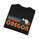Oregon Graphic Tee, Comfort Colors Retro Unisex T shirt, Mountain Adventure Shirt-27