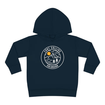 Fort Collins, Colorado Toddler Hoodie - Unisex Fort Collins Toddler Sweatshirt - 0