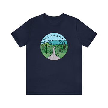 Buy navy Alabama T-Shirt - Unisex Alabama Shirt