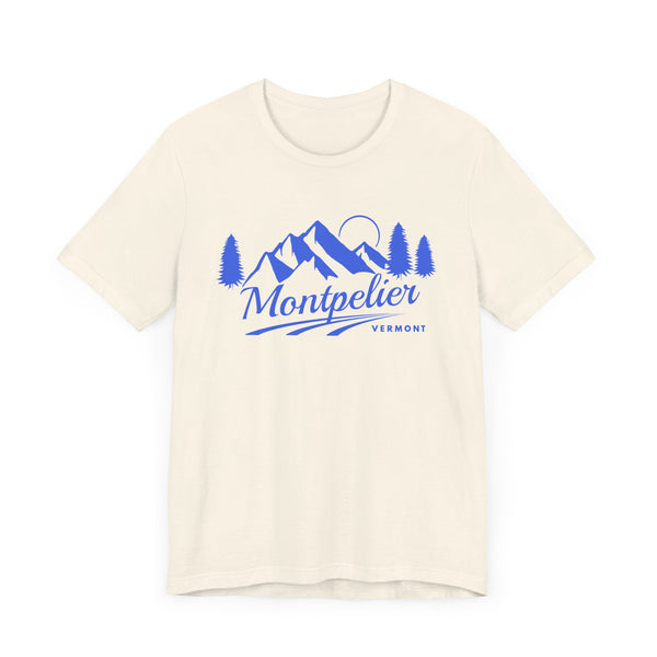 Montpelier, Vermont T-Shirt - Retro Mountain Unisex Montpelier Shirt
