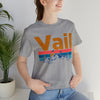 Vail, Colorado Shirt - Mountain Sunset Unisex Vail T-Shirt