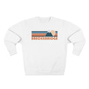 Premium Breckenridge, Colorado Retro Mountain Graphic Sweatshirt-3
